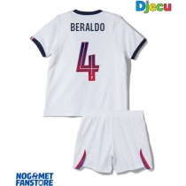 Paris Saint-Germain Lucas Beraldo #4 Gostujuci Dres za djecu 2026-27 Kratak Rukav (+ Kratke hlače)